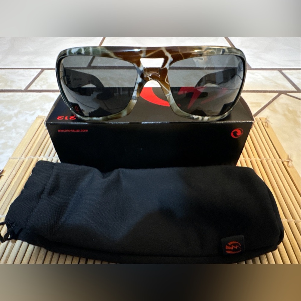 ELECTRIC MAXWELL SUNGLASSES VTG 2006 VERY RARE HUNTER CAMO EDITION NWT￼